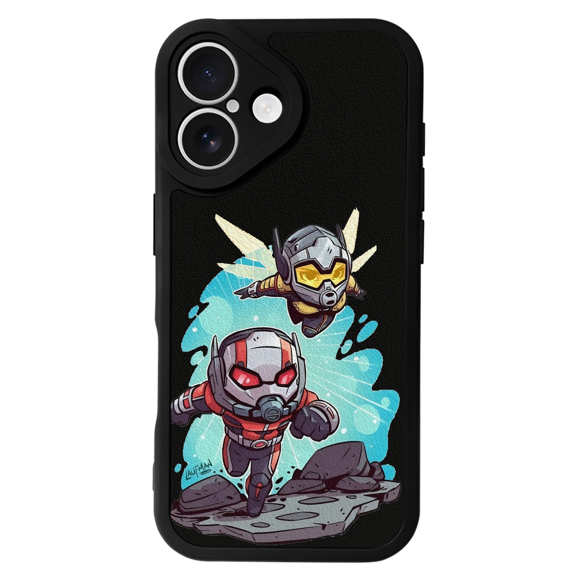 （画像用） アベンジャーズ The Avengers 【iPhone 16シリーズ対応】シリコンスマホケース（レザー調） 材質：シリコン